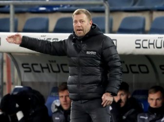 Will mit Bielefeld den Abstieg verhindern: Trainer Frank Kramer. Foto: Friso Gentsch/dpa