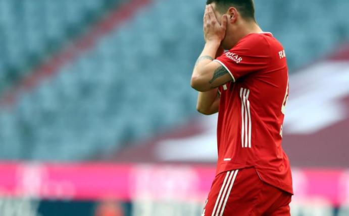 Fällt bei Bayern vorerst aus: Niklas Süle. Foto: Matthias Schrader/AP POOL/dpa