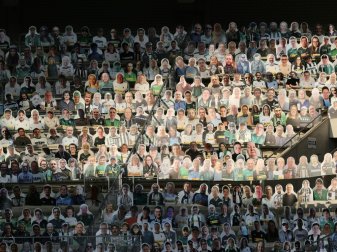 Die Borussia kann wohl auf richtige Zuschauer hoffen Die Borussia kann wohl auf richtige Zuschauer hoffen