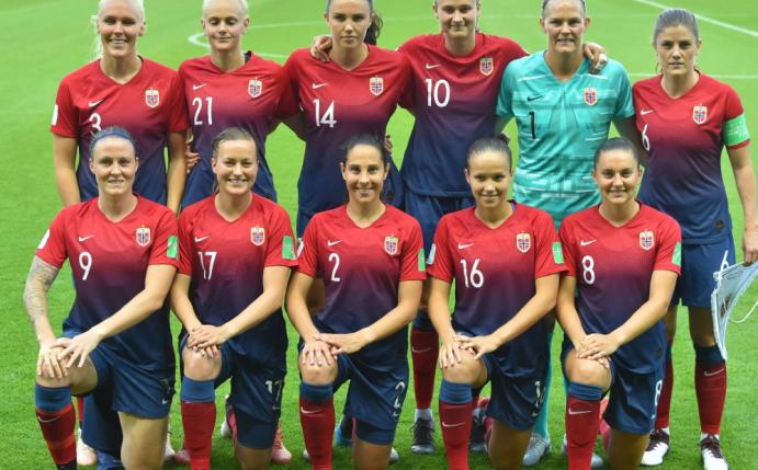 Norwegens Fußballerinnen setzen ebenfalls ein Zeichen