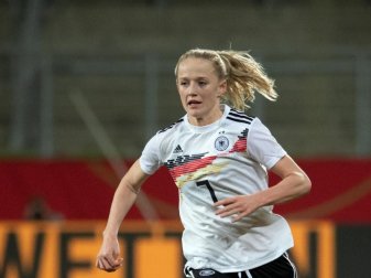 Deutschlands Lea Schüller traf in bislang 25 Länderspielen 13 Mal. Foto: Federico Gambarini/dpa Deutschlands Lea Schüller traf in bislang 25 Länderspielen 13 Mal. Foto: Federico Gambarini/dpa