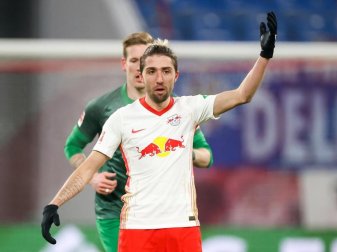 Hat die Meisterschaft noch nicht vollends abgeschrieben: Leipzigs Kevin Kampl. Foto: Jan Woitas/dpa-Zentralbild/dpa