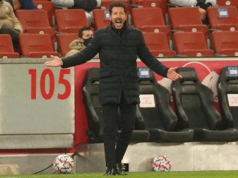 Atletico Madrids Cheftrainer: Diego Simeone. Foto: Krugfoto/APA/dpa Atletico Madrids Cheftrainer: Diego Simeone. Foto: Krugfoto/APA/dpa