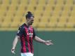 Wurde für ein Spiel gesperrt: Milan-Star Zlatan Ibrahimovic. Foto: Spada/LaPresse/dpa