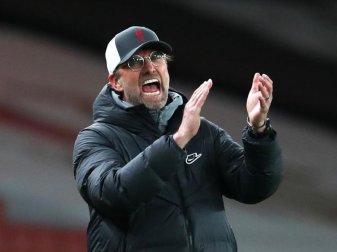 «Wenn wir merken, dass es möglich ist, dann haben wir eine Chance», sagt Liverpools Trainer Jürgen Klopp. Foto: Catherine Ivill/PA Wire/dpa