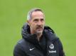 Will vor dem Wechsel nach Gladbach noch mit Eintracht Frankfurt die Champions League erreichen: Trainer Adi Hütter. Foto: Jan Woitas/dpa-Zentralbild/dpa