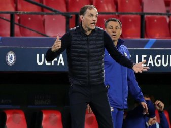 Thomas Tuchel, Trainer von FC Chelsea, gestikuliert beim Spiel gegen den FC Porto an der Seitenlinie. Foto: Isabel Infantes/PA Wire/dpa Thomas Tuchel, Trainer von FC Chelsea, gestikuliert beim Spiel gegen den FC Porto an der Seitenlinie. Foto: Isabel Infantes/PA Wire/dpa