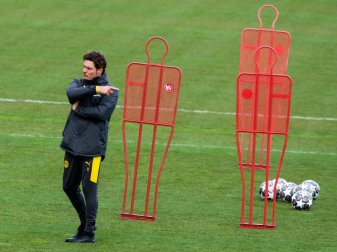 Kann gegen Manchester City auf Mats Hummels, Marco Reus und Jude Bellingham bauen: Trainer Edin Terzic. Foto: Bernd Thissen/dpa Kann gegen Manchester City auf Mats Hummels, Marco Reus und Jude Bellingham bauen: Trainer Edin Terzic. Foto: Bernd Thissen/dpa