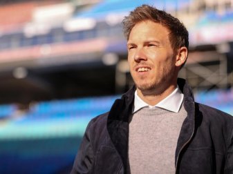 Leipzigs Trainer Julian Nagelsmann trifft auf seinen alten Club Hoffenheim. Foto: Jan Woitas/dpa-Zentralbild/dpa