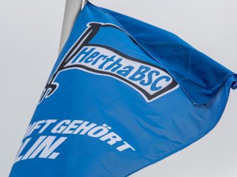 Der Hertha BSC muss für 14 Tage im Home Office trainieren. Foto: Andreas Gora/dpa