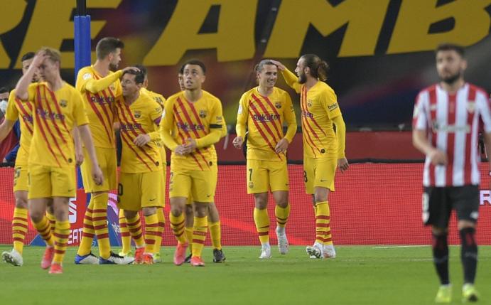 Barca feiert den Pokalsieg