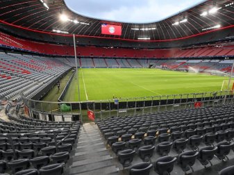 Blick in die Allianz-Arena. Hier sollen die drei EM-Gruppenspiele der deutschen Nationalmannschaft stattfinden. Foto: Sven Hoppe/dpa Blick in die Allianz-Arena. Hier sollen die drei EM-Gruppenspiele der deutschen Nationalmannschaft stattfinden. Foto: Sven Hoppe/dpa