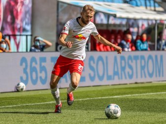 Könnte bald wieder für RB Leipzig auflaufen: Konrad Laimer. Foto: Jan Woitas/dpa-Zentralbild/dpa
