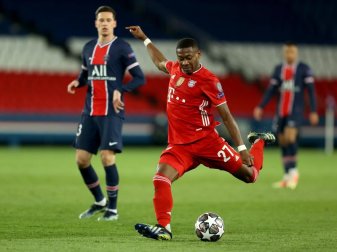 Soll sich mit Real Madrid einig sein: Bayern-Verteidiger David Alaba. Foto: Sebastien Muylaert/dpa