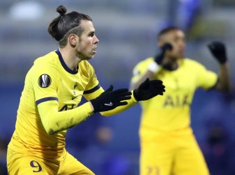 Am Sieg der Spurs per Treffer beteiligt: Gareth Bale Am Sieg der Spurs per Treffer beteiligt: Gareth Bale