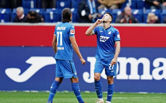 Mit zwei Toren verhalf Kramaric der TSG zum Sieg