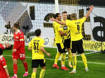 Borussia Dortmund gewann daheim gegen Union Berlin. Foto: Christoph Koepsel/Getty Pool/dpa Borussia Dortmund gewann daheim gegen Union Berlin. Foto: Christoph Koepsel/Getty Pool/dpa
