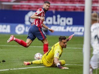 Atlético Madrid setzte sich in der Primera División gegen SD Huesca durch. Foto: Manu Fernandez/AP/dpa Atlético Madrid setzte sich in der Primera División gegen SD Huesca durch. Foto: Manu Fernandez/AP/dpa
