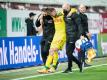 Kölns Jannes Horn hatte sich im Spiel gegen den FC Augsburg verletzt. Foto: Matthias Balk/dpa