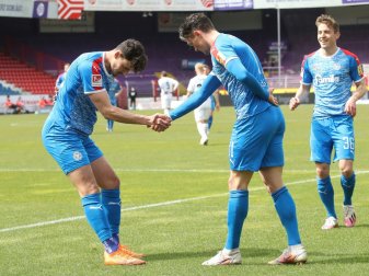 Janni Serra brachte Kiel früh in Führung Janni Serra brachte Kiel früh in Führung