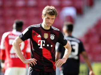 Bayern-Star Thomas Müller war nach der Niederlage in Mainz bedient. Foto: Tom Weller/dpa-Pool/dpa Bayern-Star Thomas Müller war nach der Niederlage in Mainz bedient. Foto: Tom Weller/dpa-Pool/dpa