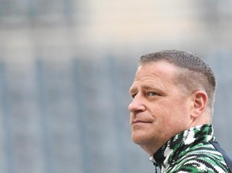 Für Gladbachs Sportdirektor ist ein Europapokal-Platz kein überlebenswichtiges Muss: Max Eberl. Foto: Bernd Thissen/dpa Für Gladbachs Sportdirektor ist ein Europapokal-Platz kein überlebenswichtiges Muss: Max Eberl. Foto: Bernd Thissen/dpa