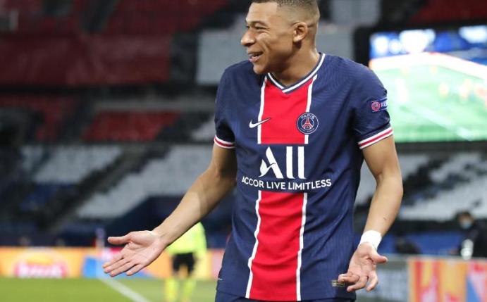 Ist für das Halbfinal-Spiel gegen Manchester City wieder fit: PSG-Stürmer Kylian Mbappe. Foto: Francois Mori/AP/dpa