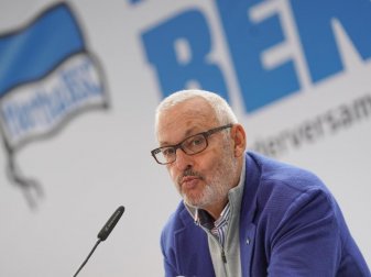 Würde gerne an Pal Dardai als Hertha-Trainer festhalten: Vereinsboss Werner Gegenbauer. Foto: Jörg Carstensen/dpa Würde gerne an Pal Dardai als Hertha-Trainer festhalten: Vereinsboss Werner Gegenbauer. Foto: Jörg Carstensen/dpa
