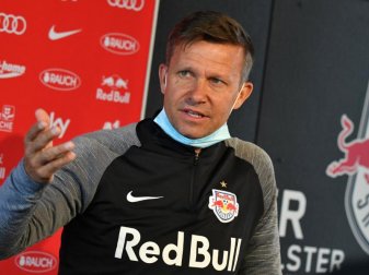 Soll Julian Nagelsmann als Leipzig-Coach beerben: Jesse Marsch. Foto: Barbara Gindl/APA/dpa Soll Julian Nagelsmann als Leipzig-Coach beerben: Jesse Marsch. Foto: Barbara Gindl/APA/dpa