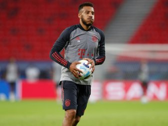 Corentin Tolisso trainiert wieder mit dem Ball Corentin Tolisso trainiert wieder mit dem Ball