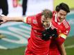 Keita Endo (r.) bleibt bei Union Berlin