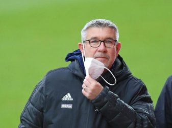 Hat seinen Vertrag bei Union Berlin erst im Dezember 2020 verlängert: Trainer Urs Fischer. Foto: Andreas Gora/dpa Hat seinen Vertrag bei Union Berlin erst im Dezember 2020 verlängert: Trainer Urs Fischer. Foto: Andreas Gora/dpa