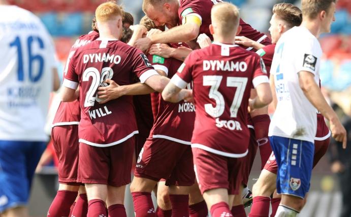 3. Liga: Dynamo Dresden ist zurück an der Tabellenspitze