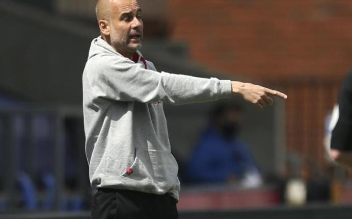 Erwartet gegen Paris Saint-Germain ein hartes Spiel: Pep Guardiola, Trainer von Manchester City. Foto: Steve Paston/Pool PA/dpa