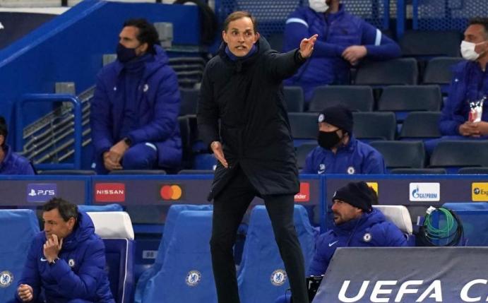 Thomas Tuchel, Trainer vom FC Chelsea, gestikuliert am Spielfeldrand. Foto: Adam Davy/PA Wire/dpa