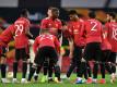 Manchester geht mit einem 6:2-Erfolg ins Rückspiel