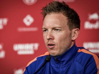 Leipzig-Trainer Julian Nagelsmann will gegen den BVB nicht pokern. Foto: ---/RB Leipzig/dpa Leipzig-Trainer Julian Nagelsmann will gegen den BVB nicht pokern. Foto: ---/RB Leipzig/dpa