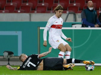 Borna Sosa ist nach seiner Verletzung wieder dabei Borna Sosa ist nach seiner Verletzung wieder dabei
