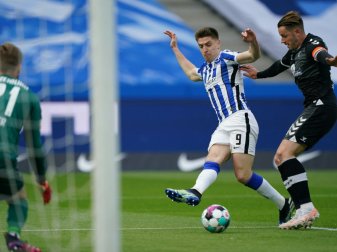 Krzysztof Piatek erzielte gegen Freiburg das 1:0 Krzysztof Piatek erzielte gegen Freiburg das 1:0