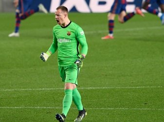 Marc-Andre ter Stegen glaubt noch an den Meistertitel Marc-Andre ter Stegen glaubt noch an den Meistertitel