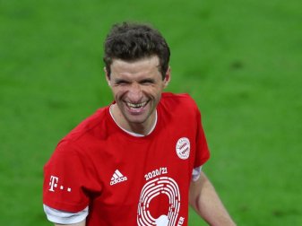 Thomas Müller: «Als kleiner Junge denkst du nicht daran, dass du irgendwann mal beim FC Bayern in der ersten Mannschaft spielst.». Foto: Matthias Schrader/AP-Pool/dpa Thomas Müller: «Als kleiner Junge denkst du nicht daran, dass du irgendwann mal beim FC Bayern in der ersten Mannschaft spielst.». Foto: Matthias Schrader/AP-Pool/dpa