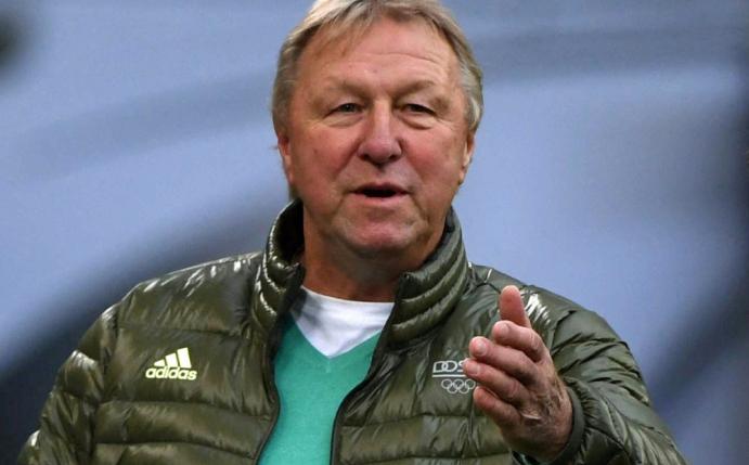 Klub-Ikone Horst Hrubesch vor seinem ersten Spiel