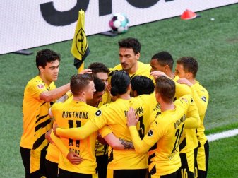 Borussia Dortmund gewann gegen RB Leipzig die Generalprobe für das DFB-Pokalfinale. Foto: Martin Meissner/dpa Borussia Dortmund gewann gegen RB Leipzig die Generalprobe für das DFB-Pokalfinale. Foto: Martin Meissner/dpa