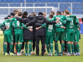 Der VfB Lübeck mit Hoffnung im Abstiegskampf Der VfB Lübeck mit Hoffnung im Abstiegskampf