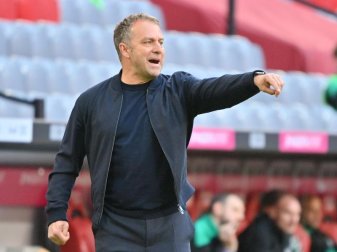 Gilt als aussichtsreichster Kandidat auf das Amt des Bundestrainers: Noch-Bayern-Coach Hansi Flick. Foto: Peter Kneffel/dpa-Pool/dpa Gilt als aussichtsreichster Kandidat auf das Amt des Bundestrainers: Noch-Bayern-Coach Hansi Flick. Foto: Peter Kneffel/dpa-Pool/dpa