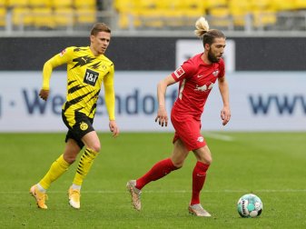 Kevin Kampl (r.) will mit Leipzig den DFB-Pokal gewinnen Kevin Kampl (r.) will mit Leipzig den DFB-Pokal gewinnen