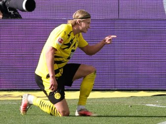 Erling Haaland trainiert für sein Comeback Erling Haaland trainiert für sein Comeback