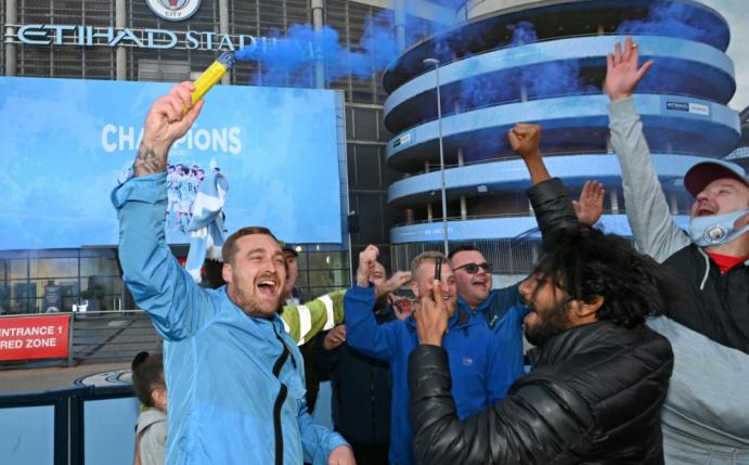 Meister-Party in Manchester