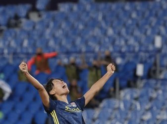 Läuft künftig für die Bayern-Frauen auf: Saki Kumagai. Foto: Villar Lopez/pool EPA/AP/dpa Läuft künftig für die Bayern-Frauen auf: Saki Kumagai. Foto: Villar Lopez/pool EPA/AP/dpa