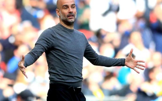 Will nach dem Meistertitel nun auch den Königsklassenpokal nach Manchester holen: ManCity-Coach Pep Guardiola. Foto: Adam Davy/PA Wire/dpa